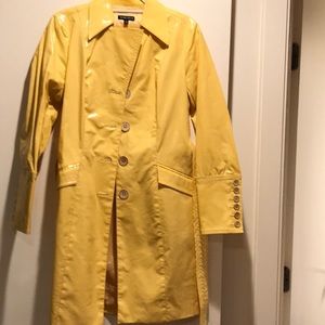 Paton leather trench coat